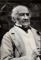 Portrait of William Ewart Gladstone, British statesman